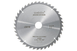 Пиляльний диск Metabo Multi Cut Classic HW/CT 216x30, 40 WZ 5° (628065000)