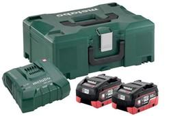 Набір акумуляторів Metabo LiHD 2x8.0 Ач + 1x ASC Ultra + MetaLoc (685131000)