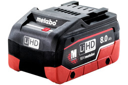 Акумуляторна батарея Metabo LiHD 18 V, 8.0 Ач (625369000)