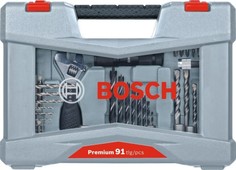 Набір біт із свердлами Bosch Premium Mixed Set 91 предмет (2608P00235)