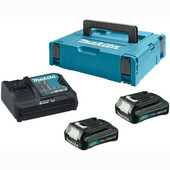 Набір акумуляторів CXT Makita BL1015x2, DC10SA 10,8 В (197653-5)