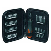 Набір біт 56 предметів BLACK+DECKER A7104