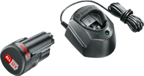 Акумулятор Bosch PBA 12 В/1.5 Ач OA + Зарядний пристрій GAL 1210 CV (1600A01L3D)