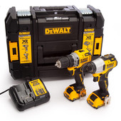 Набір акумуляторних інструментів безщіткових DeWALT DCK2110L2T
