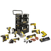 Набір із восьми електроінструментів безщіткових DeWALT DCK853P4