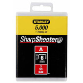 Скоби тип А висотою 12 мм, для ручного степлера Light Duty, в упаковці 1000 шт STANLEY 1-TRA208T