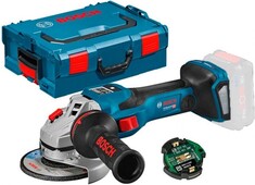 Болгарка акумуляторна Bosch GWS 18V-15 SC Professional соло кейс модуль (06019H6100)