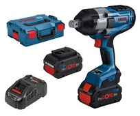 Гайковерт акумуляторний Bosch GDS 18V-1050 H (06019J8502), 2 акб 8 Ач