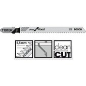 Пильне полотно Bosch Clean for Wood T 101 BR 1шт