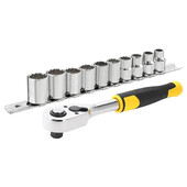 Набір торцевих головок 3/8 з одинадцяти предметів STANLEY STMT82670-0
