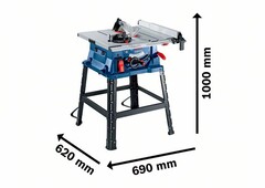 Настільна циркулярна пилка Bosch GTS 254 (0601B45000)