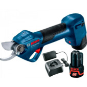 Акумуляторні садові ножиці Bosch Pro Pruner Professional, 2 акб GBA 12V 3.0Ah (06019K1021)