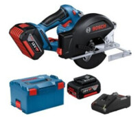 Акумуляторна циркулярна пилка по металу Bosch GKM 18V-50, 2 акб (06016B8002)