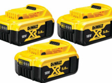 Набір акумуляторних батарей DeWALT DCB184P3