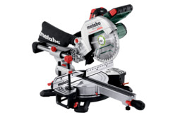 Акумуляторна торцювальна пила Metabo KGS 18 LTX BL 216 LiHD 2x8.0 Аг (614216810)