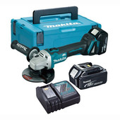 Акумуляторна безщіткова болгарка Makita DGA504RTJ