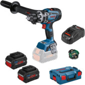 Акумуляторний дриль-шуруповерт Bosch GSR 18V-150 C Professional, 2 акб ProCORE18V 8.0Ah, з/п GAL 1880 CV в L-BOXX 136 (06019J5005)