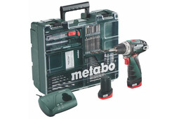 Акумуляторний шуруповерт Metabo PowerMaxx BS Basic Mobile Workshop (600080880)