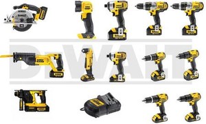 Акумуляторна лінійка DeWalt