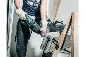 Менше вібрації, більше потужності: шабельні пилки Metabo.