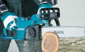 Ланцюгові електропили Makita та мережеві повітродувки