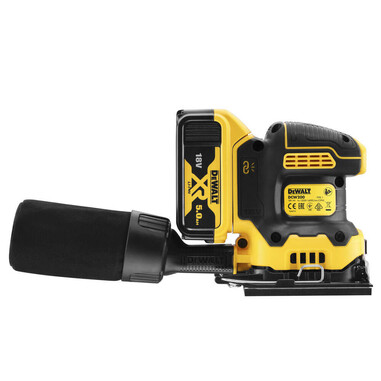 Шліфмашина вібраційна акумуляторна DeWALT DCW200P2 фото 2