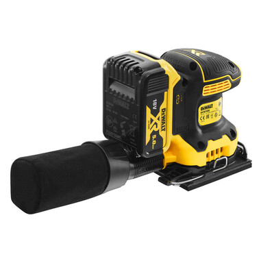 Шліфмашина вібраційна акумуляторна DeWALT DCW200P2 фото 3