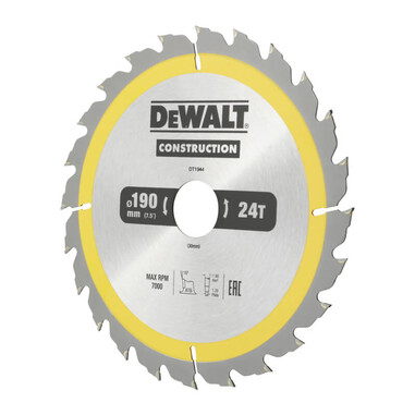 Диск пильний DeWALT DT1944 фото 3
