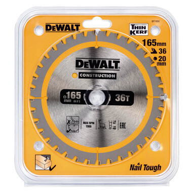 Диск пильний DeWALT DT1950 фото 2