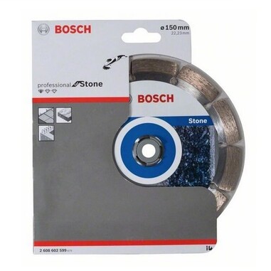 Диск сегментний відрізний Bosch по каменю Professional 150 фото 2