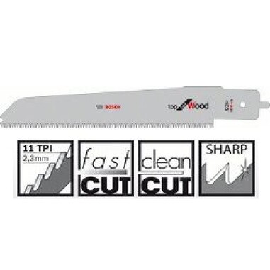 Пильне полотно Bosch Top for Wood M 1142 H для PFZ 500 E 1шт