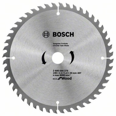 Диск пильний Bosch ECO for Wood 190x20