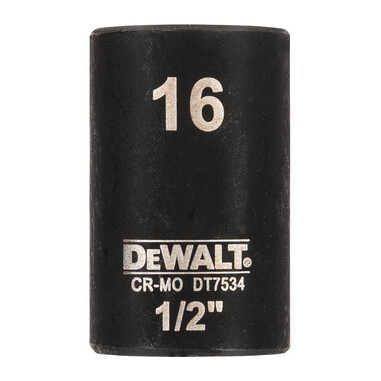 Головка торцева коротка ударна IMPACT DeWALT DT7534