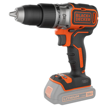 Дриль-шуруповерт ударний безщітковий акумуляторний BLACK+DECKER BL188N