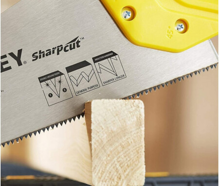 Ножівка SHARPCUT™ довжиною 500 мм для поперечного та поздовжнього різу STANLEY STHT20371-1 фото 2