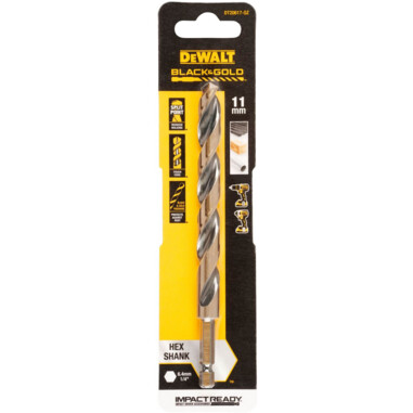 Сверло по металлу EXTREME IMPACT Black & Gold DeWALT DT20617