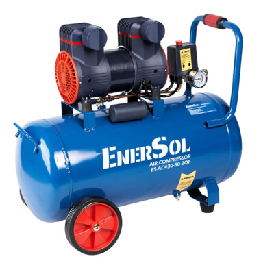 Компресор повітряний безмасляний EnerSol ES-AC430-50-2OF фото 2