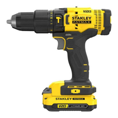 Дриль-шурупокрут ударний акумуляторний STANLEY FATMAX SFMCD711C2K фото 2
