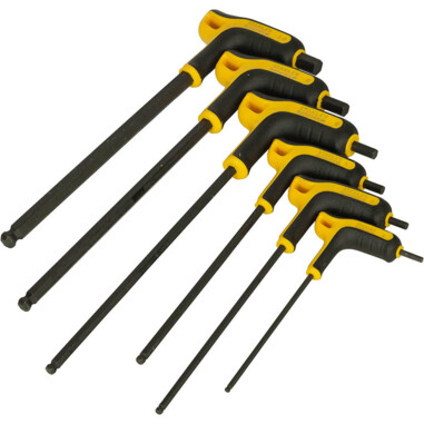 Набір з шести шестигранних метричних ключів з ручкою STANLEY FMHT0-69049 фото 2