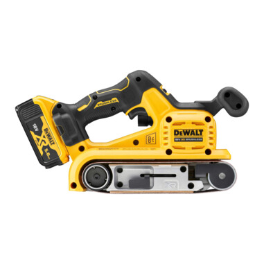 Шліфмашина стрічкова акумуляторна безщіткова DeWALT DCW220P2 фото 2