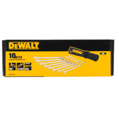 Набір ключів комбінованих, 10 штук DeWALT DWMT19227-1 фото 2
