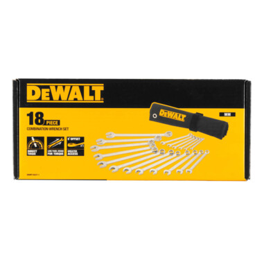 Набір ключів комбінованих, 18 штук DeWALT DWMT19237-1 фото 2