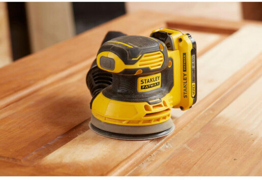 Шліфмашина ексцентрикова акумуляторна безщіткова STANLEY FATMAX SFMCW220D1S фото 2