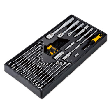 Набір головок, біт, шестигранних ключів 1/4, 3/8, 1/2, 341 предмет DeWALT DWMT45341-1 фото 2