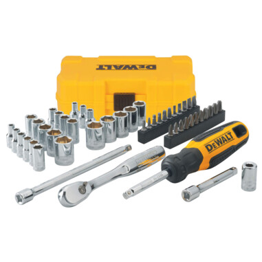 Набір головок та біт 1/4, 50 предметів DeWALT DWMT81610-0 фото 2
