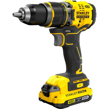 Дриль-шурупокрут ударний акумуляторний безщітковий STANLEY FATMAX SFMCD721D2K фото 2