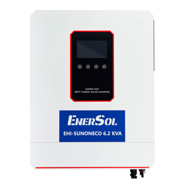 Гібридний інвертор EnerSol EHI-SUNONECO6.2KW+EB-SK-51.2V100Ah фото 2