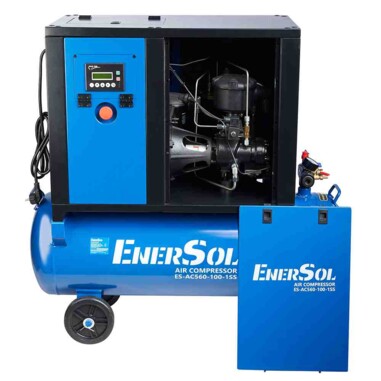 Компресор повітряний гвинтовий EnerSol ES-AC560-100-1SS фото 2