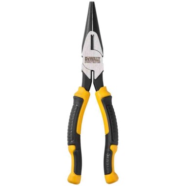 Плоскогубці LASER HARDENED довжиною 200 мм з подовженими губками DeWALT DWHT82798-0