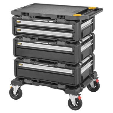 Робоча станція 5 в 1 (комплект ящиків на візку) TOUGHSYSTEM 2.0 DXL DeWALT DWST60510-1